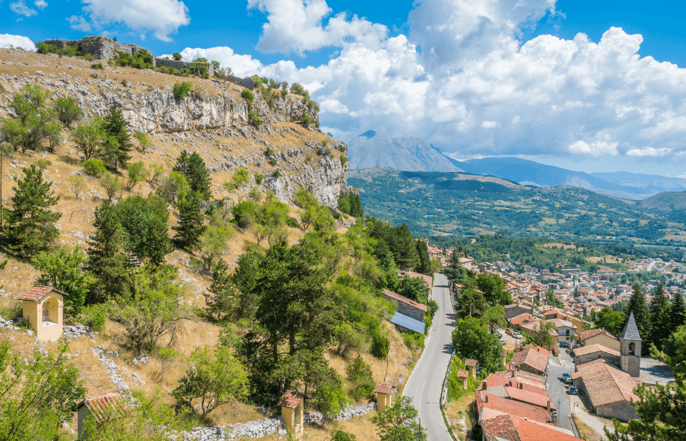 stanley tucci in abruzzo locations